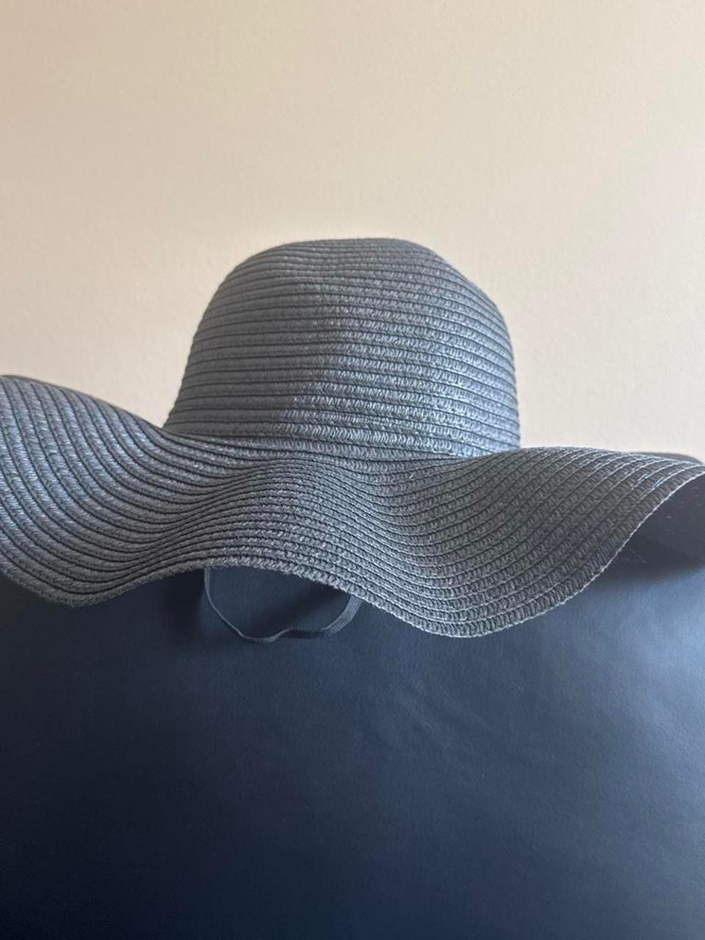 Packable Wide-Brim Sun Hat for Women — Gray